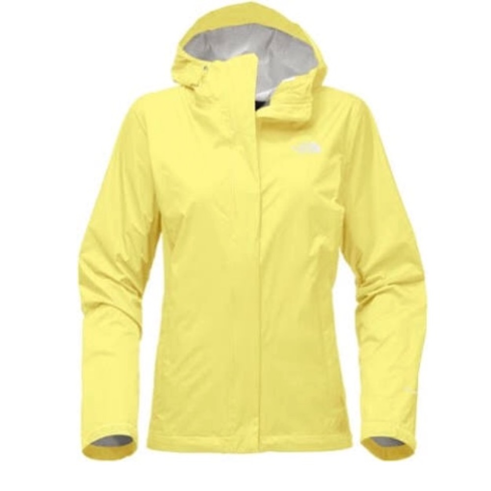 Yellow North-face Rain Jacket